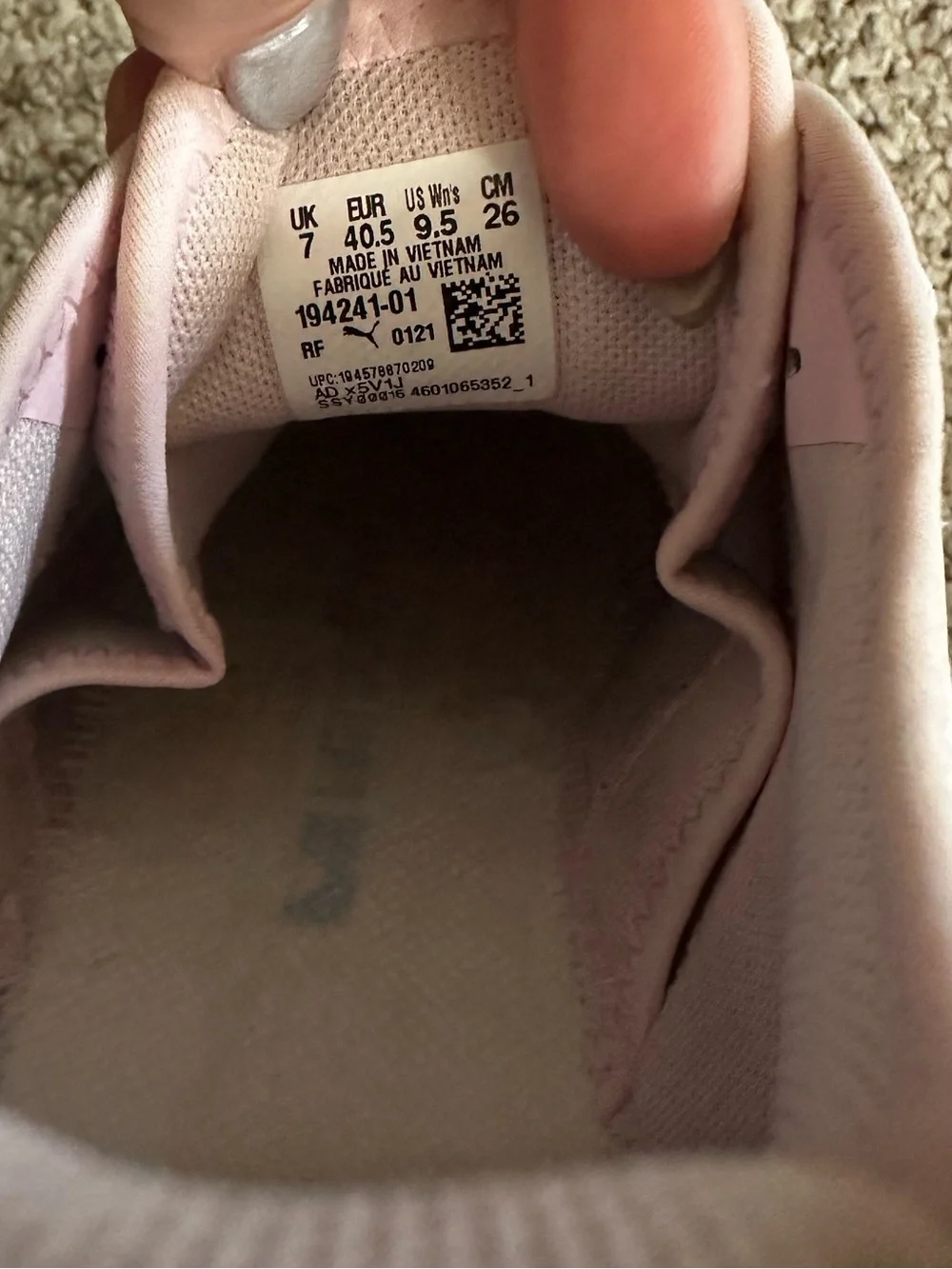 Puma Ignite Ladies Golf Shoes Pink & White Size 9.5